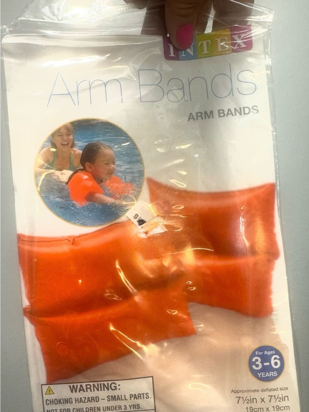 Intex Orange Kids Arm Bands